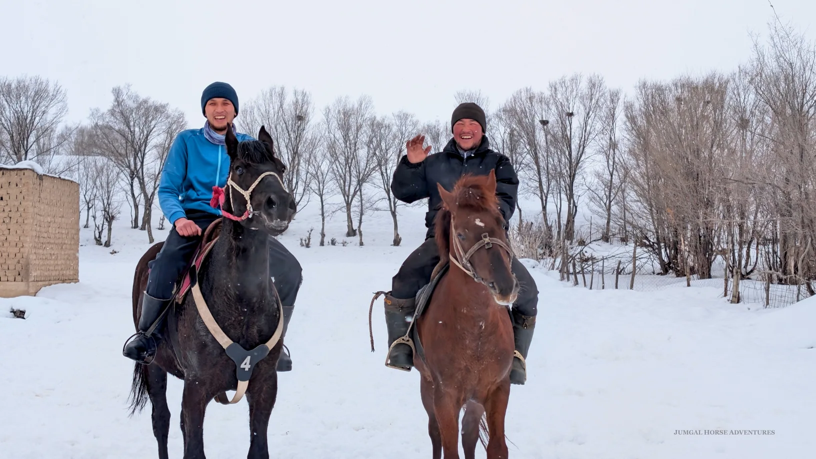 Bakyt auf dem Pferd im Kilemche-Tal